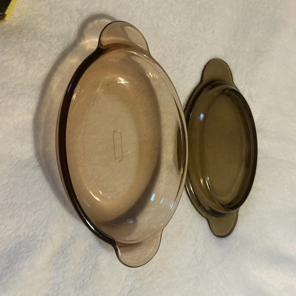 Pyrex Visionware Casserette V-14-B Corning Ware P-14-C USA Vintage
